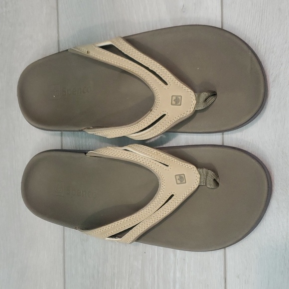Spenco Womens Comfort Thong Sandals Flats shoes sz 8 - Picture 3 of 10